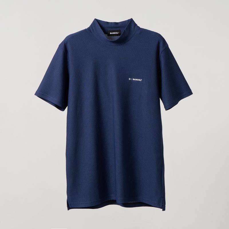 BANDEL（バンデル） DRYWAFFLE STRETCH S/S MOCK NECK SHIRTS モック