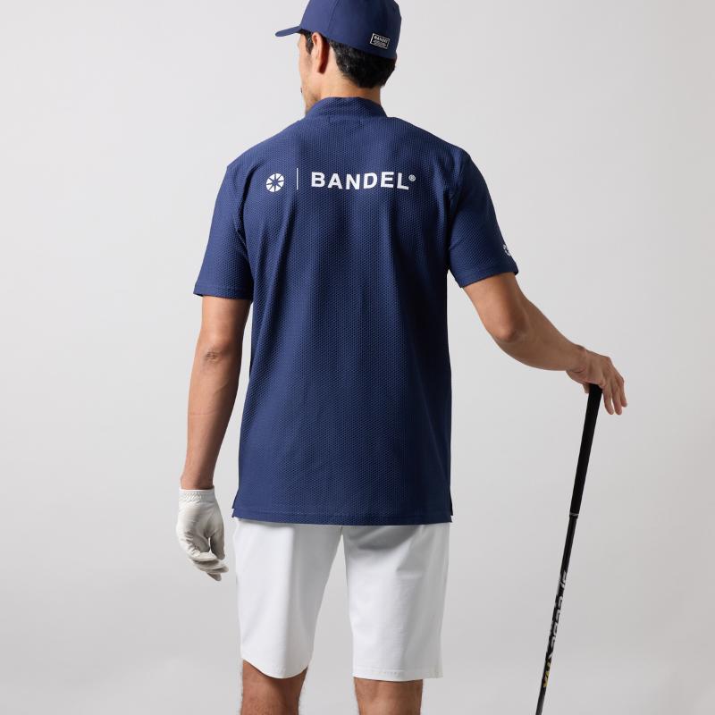 BANDEL（バンデル） DRYWAFFLE STRETCH S/S MOCK NECK SHIRTS モック