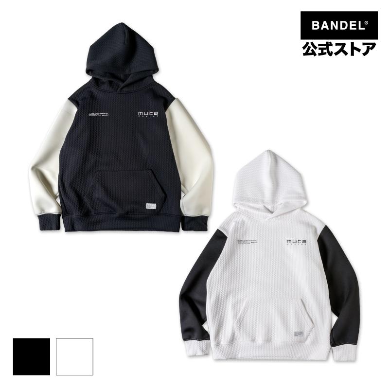 BANDEL（バンデル） ムータ BANDEL x muta BICOLOR PULLOVER HOODIE