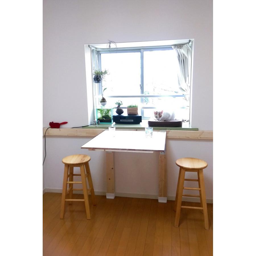 無垢木製 スツール カントリーキッチンスツール 座面55cm Mサイズ