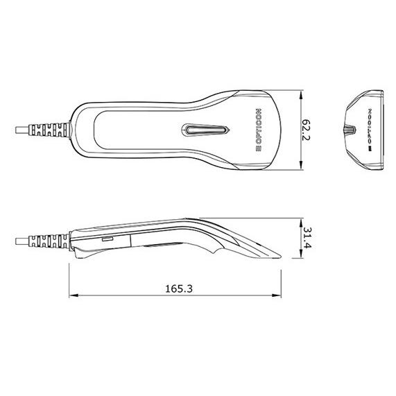 オプトエレクトロニクス L-22X-V-WHT-USB（2次元バーコードリーダー