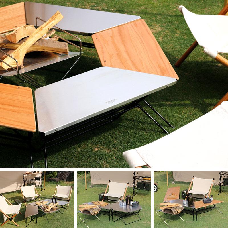 Hang Out（ハングアウト） Arch Table Stainless Top アーチテーブル