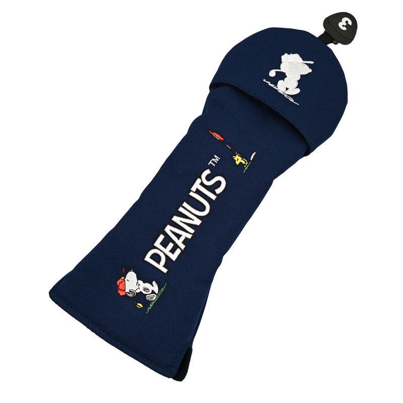 ライト フェアウェイウッド用ヘッドカバー ピーナッツネイビーブルー