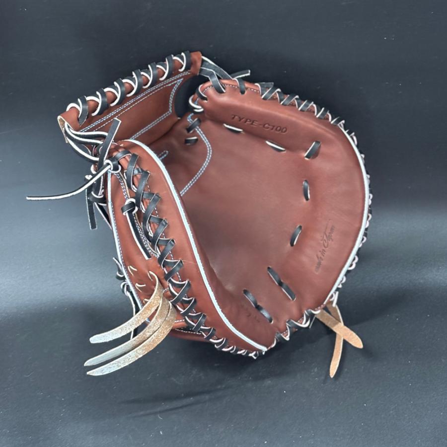 硬式キャッチャーミット 名前の無いキャッチャーミット 要 TYPE-C100