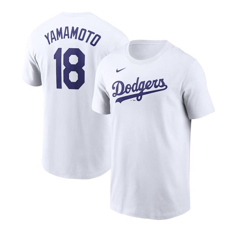 NIKE（ナイキ） 山本由伸 ロサンゼルス・ドジャース ネーム＆ナンバー