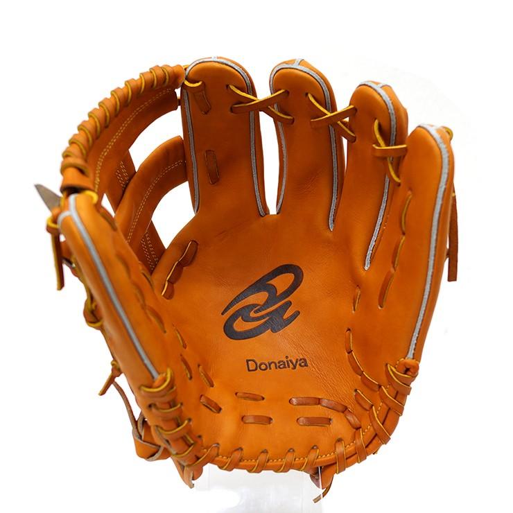 ドナイヤ 平裏刺繍・ラベル交換1円 軟式 内野手用 グローブ グラブ
