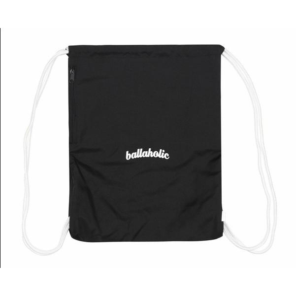 ballaholic LOGO Gymsack (black) ボーラホリック : BASKETBALLBUG