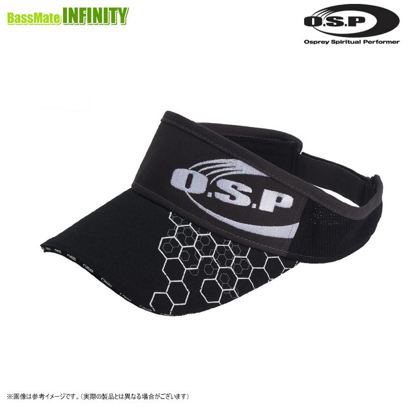 O.S.P OSP サンバイザー モデル7 (チャコールブラック) 【まとめ送料割