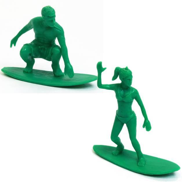 AJ's トイボーダー 8ポーズ/24体パック TOY BOARDERS SURF SERIES 1