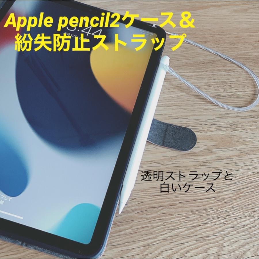 Apple pencii 2専用ケース＆紛失防止ストラップ もうAppleペンシルを