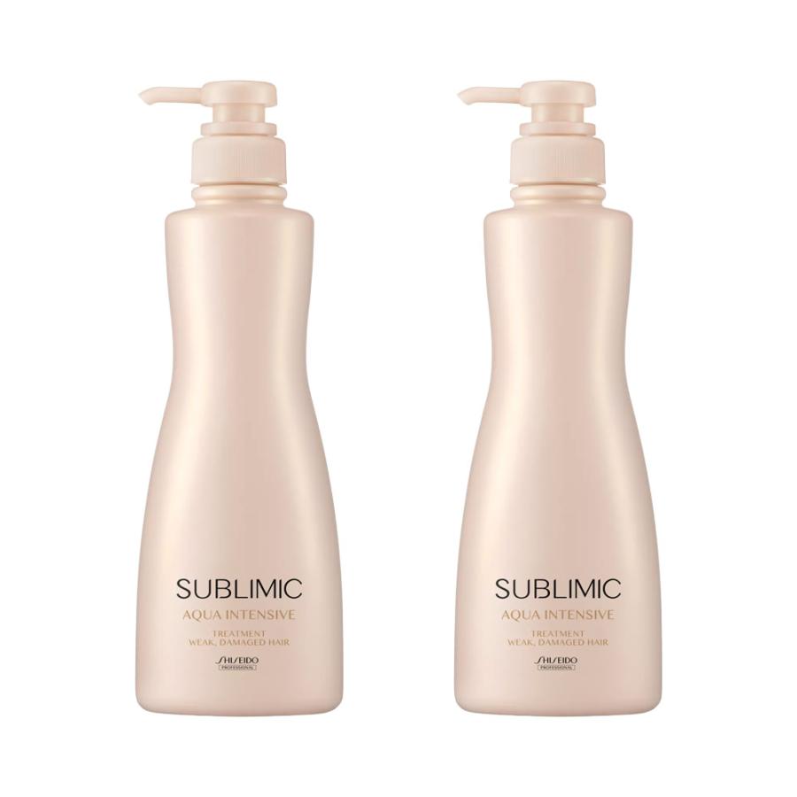 2個セット 資生堂 サブリミック アクアインテンシブ トリートメント（W