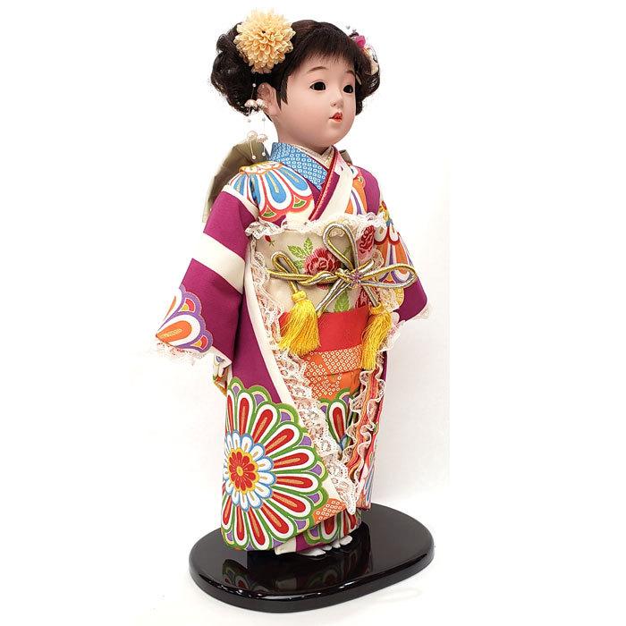 雛人形 コンパクト おしゃれ 市松人形 初節句 お祝い 節句人形飾り