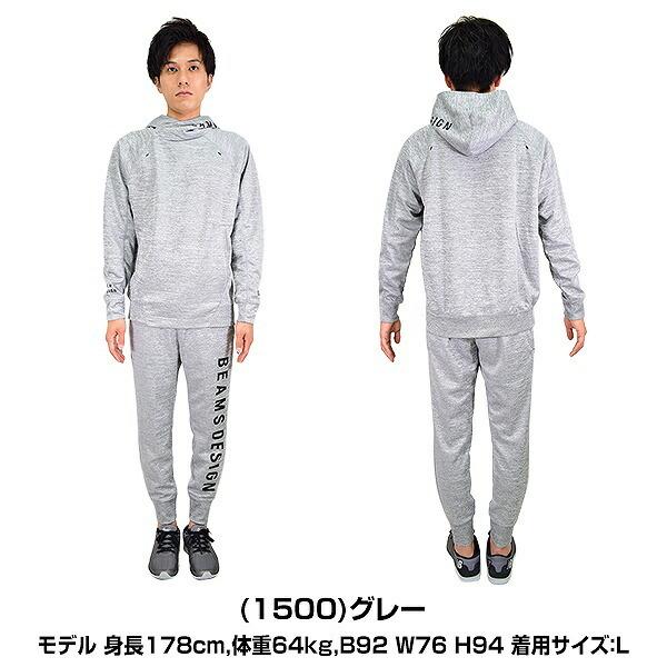 ゼット（ZETT） ビームスデザイン スウェット 上下 メンズ パーカー