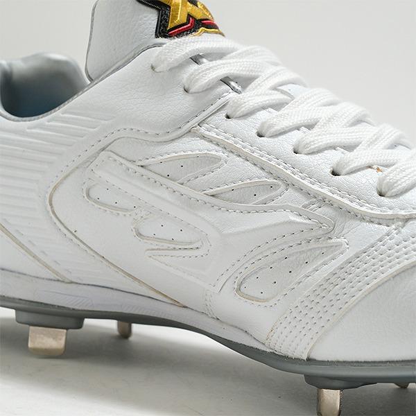 Xanax 紐式樹脂底スパイク 白 27.0㎝ 新品 ザナックス 交換無料 野球