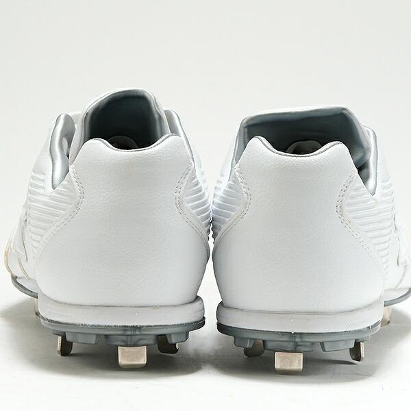 ザナックス 交換無料 野球 スパイク 金具 大人 白 紐式 樹脂底スパイク