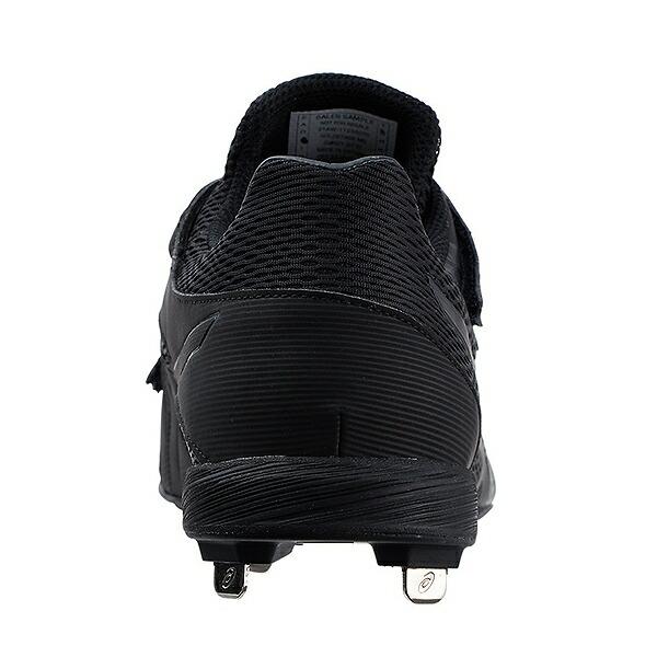 ASICS（アシックス） 交換無料 野球 スパイク 金具 マジックテープ 黒