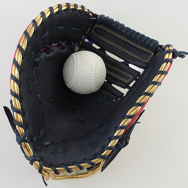 Global Elite 交換無料 野球 ミズノ ファーストミット 軟式用