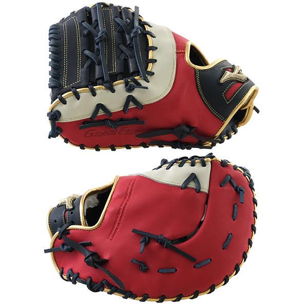 Global Elite 交換無料 野球 ミズノ ファーストミット 軟式用