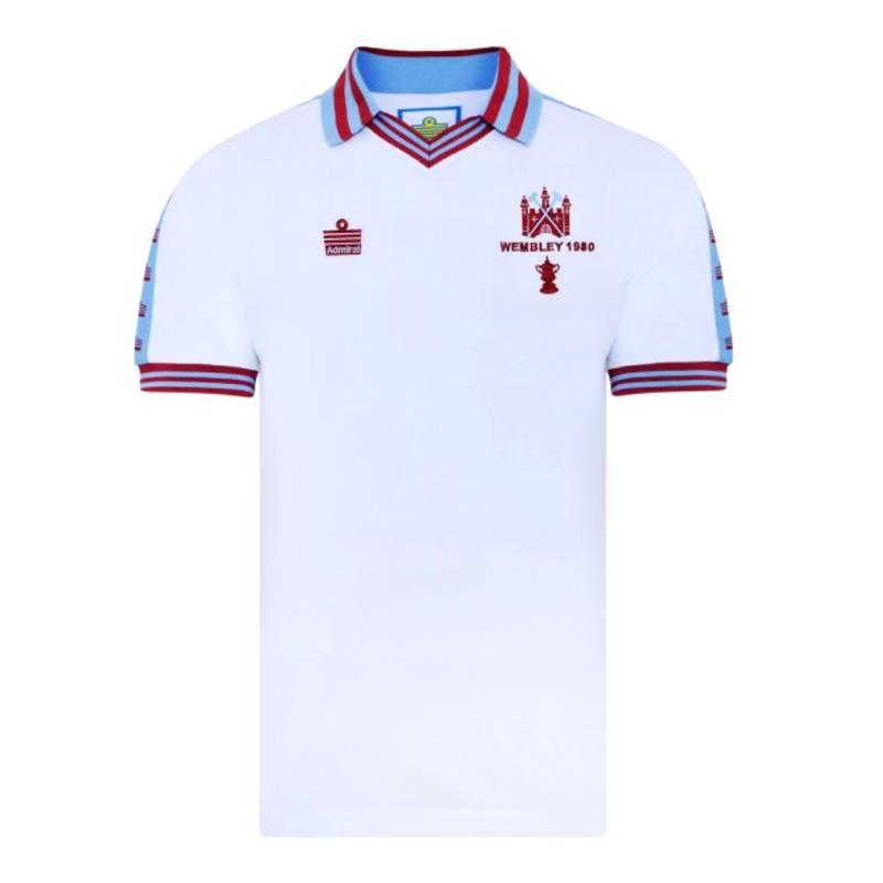 ウェストハム 1980 アウェイ 半袖 ユニフォーム admiral 復刻モデル/FA