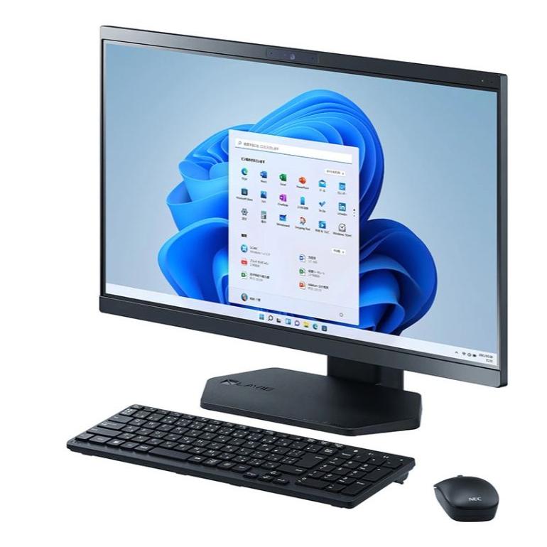 LaVie NEC デスクトップパソコン LAVIE A23 23.8型 IPS液晶 Ryzen 7