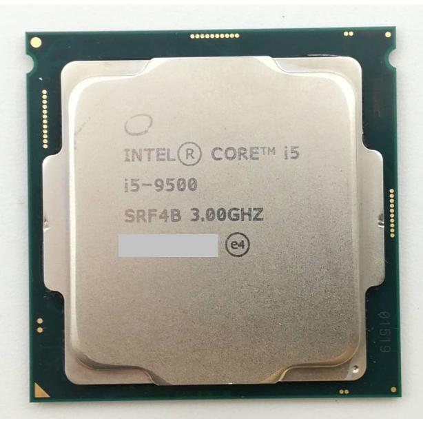中古完動品】デスクトップPC用CPU Intel 第9世代 Core i5 9500 SRF4B