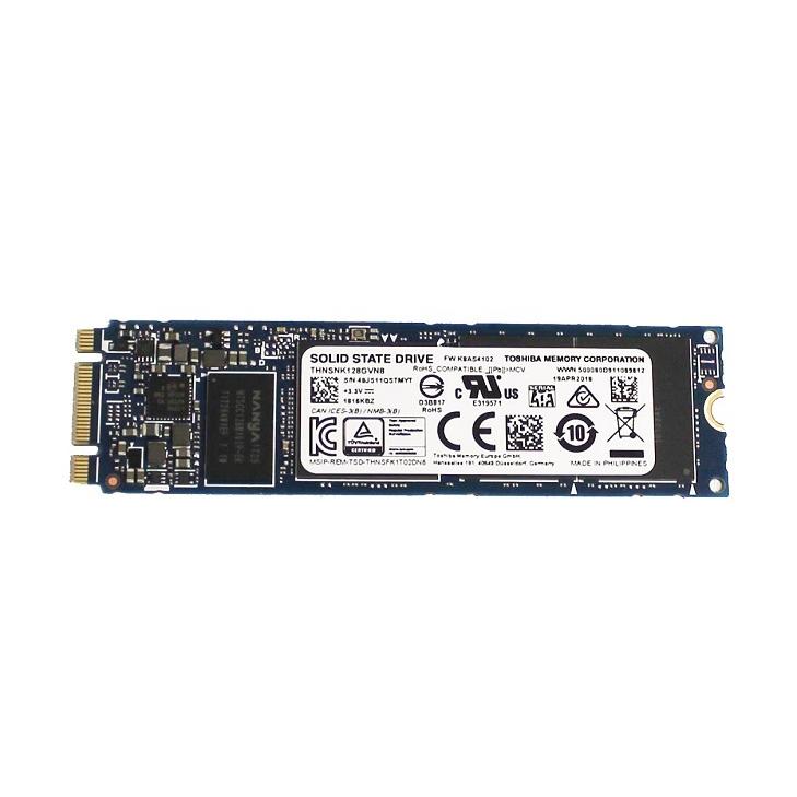 TOSHIBA（東芝） 送料無料☆ THNSNK128GVN8 M.2 2280 SSD 128GB 【中古