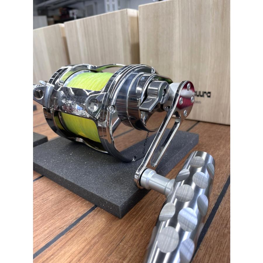 中古】ケンマツ 50lb トローリングリール チタン製 Ken Matsuura Reel