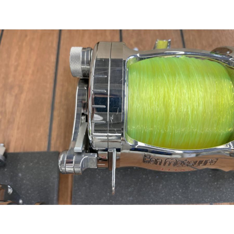 中古】ケンマツ 50lb トローリングリール チタン製 Ken Matsuura Reel