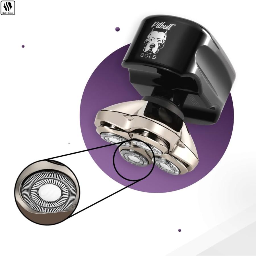 スキンヘッド用シェーバー Skull Shaver スカルシェーバー ピットブル