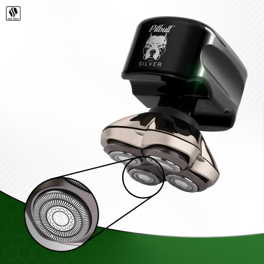 スキンヘッド用シェーバー Skull Shaver スカルシェーバー ピットブル