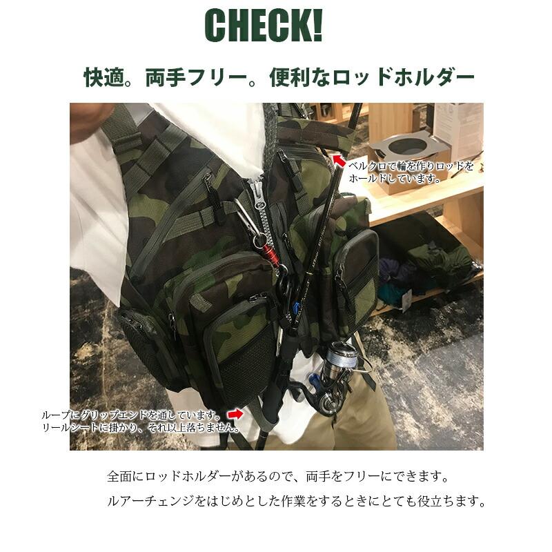 フィッシングベスト フローティングベスト ショア 通気性 メンズ