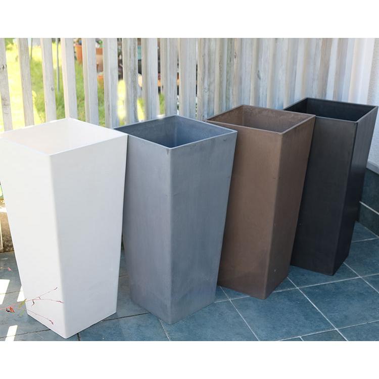 植木鉢 大型 スクウェア?トーチ30/70 頑丈 プラスチック鉢 33cm/33cm