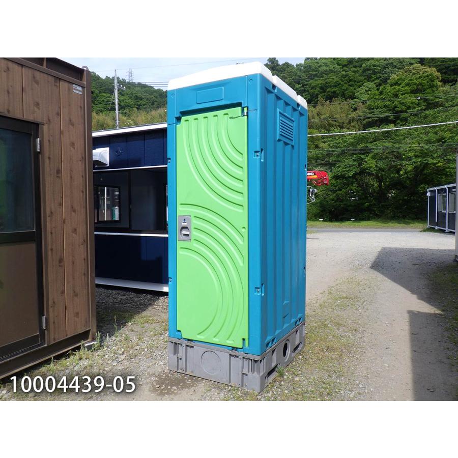 仮設トイレ 洋式タイプ 水洗式 中古 0.3坪 0.6畳 0.9平米 中古ユニット