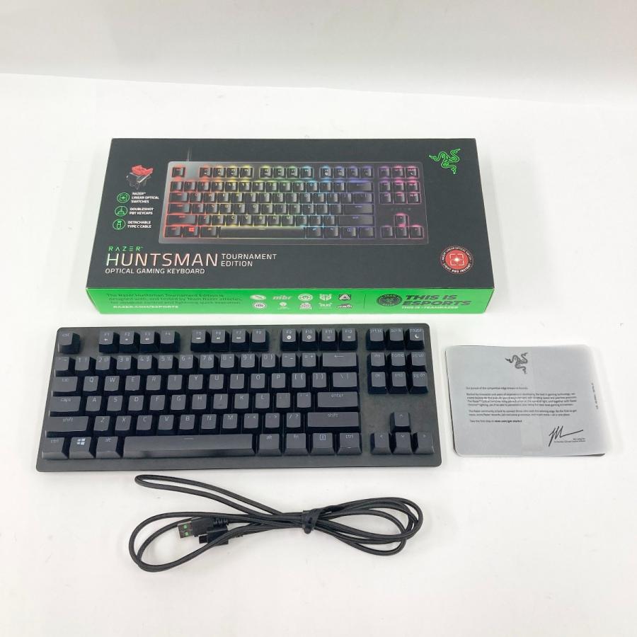 〇〇 Razer ゲーミングキーボード 赤軸 Huntsman Tournament Edition