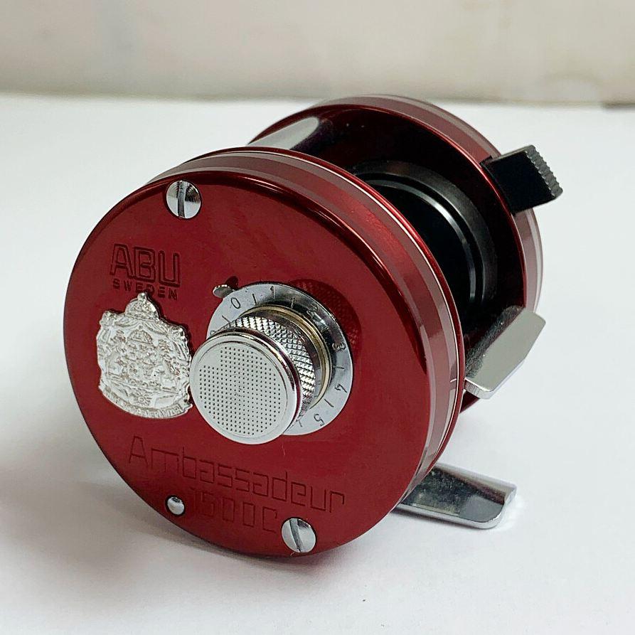 Abu Garcia アブガルシア アンバサダー1500C バーガンディ 本体のみ