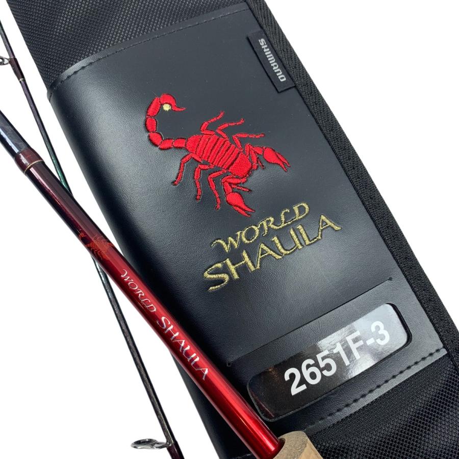 ττ SHIMANO シマノ ロッド ルアーロッド 18ワールドシャウラ 2651F-3