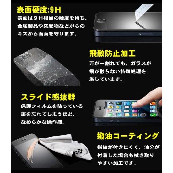 Apple iPhone5 5S 5C SE第一世代 強化ガラス 艶なし マットタイプ