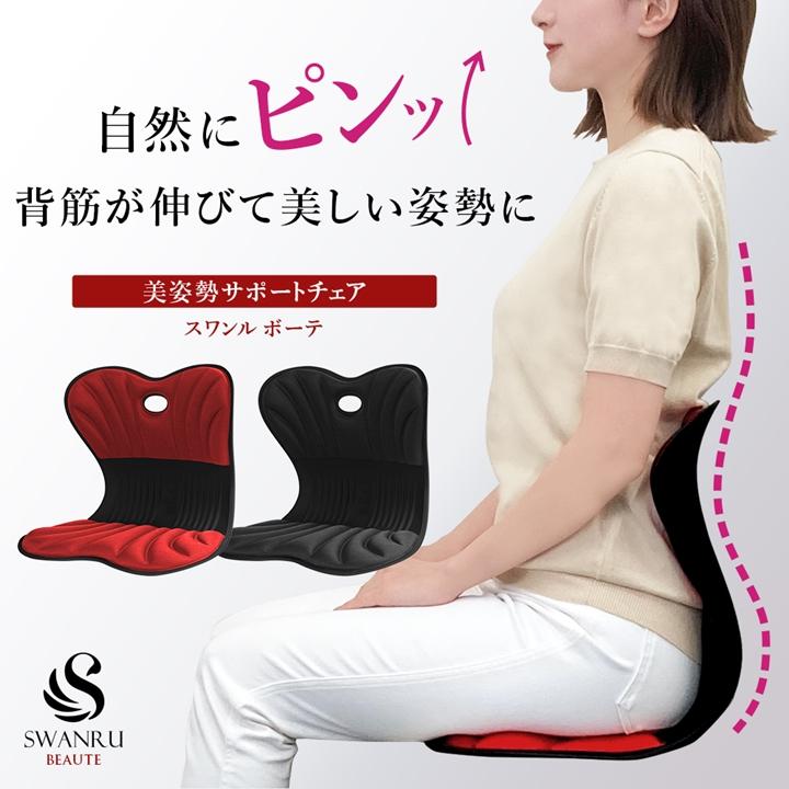 姿勢矯正 座椅子 クッション スワンル ボーテ swanru 姿勢 サポート