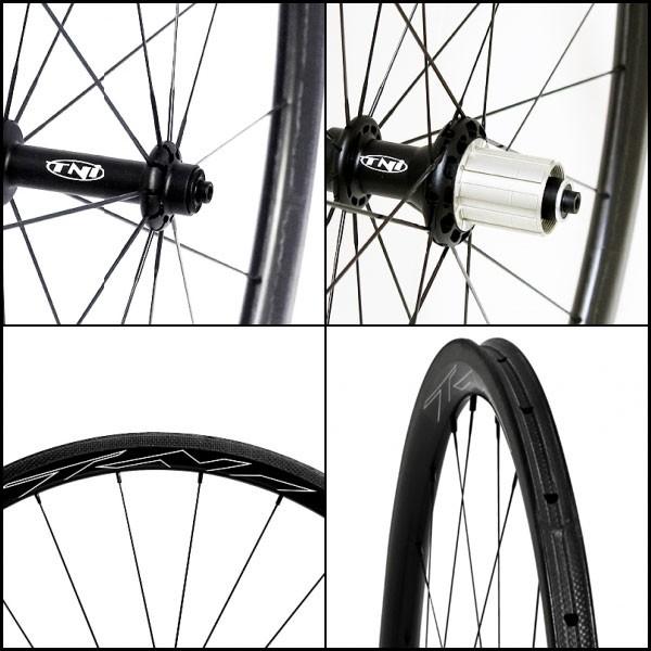 TNI ドラゴン35 チューブラーホイールセット / Dragon35 カーボン