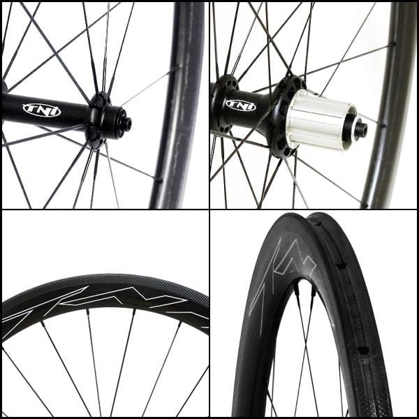 TNI ドラゴン50 チューブラーホイールセット / Dragon50 カーボン