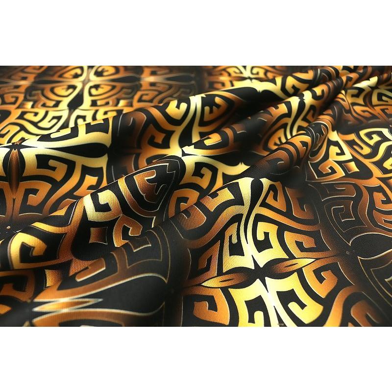 グレカ模様 黒 金 長袖 セットアップ ジャージ 服 DIAMOND JAPAN dj