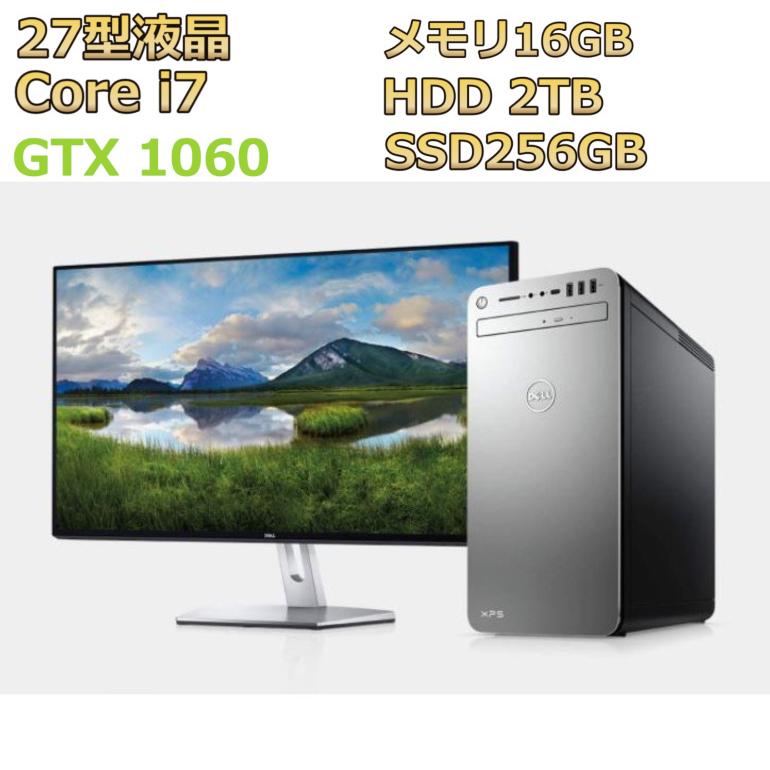 XPS Dell デスクトップPC タワー 8930 DX89VR-8HL 27型液晶/ Core i7