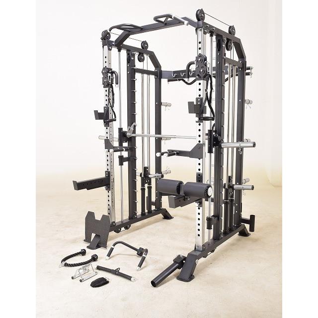 BS-G7 プレートローディング式 スミスマシン ケーブルクロス ハーフ