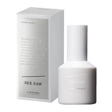 SEE/SAW シーソー クリアミルク ナチュラル 80mL : 美容専売fit - 通販