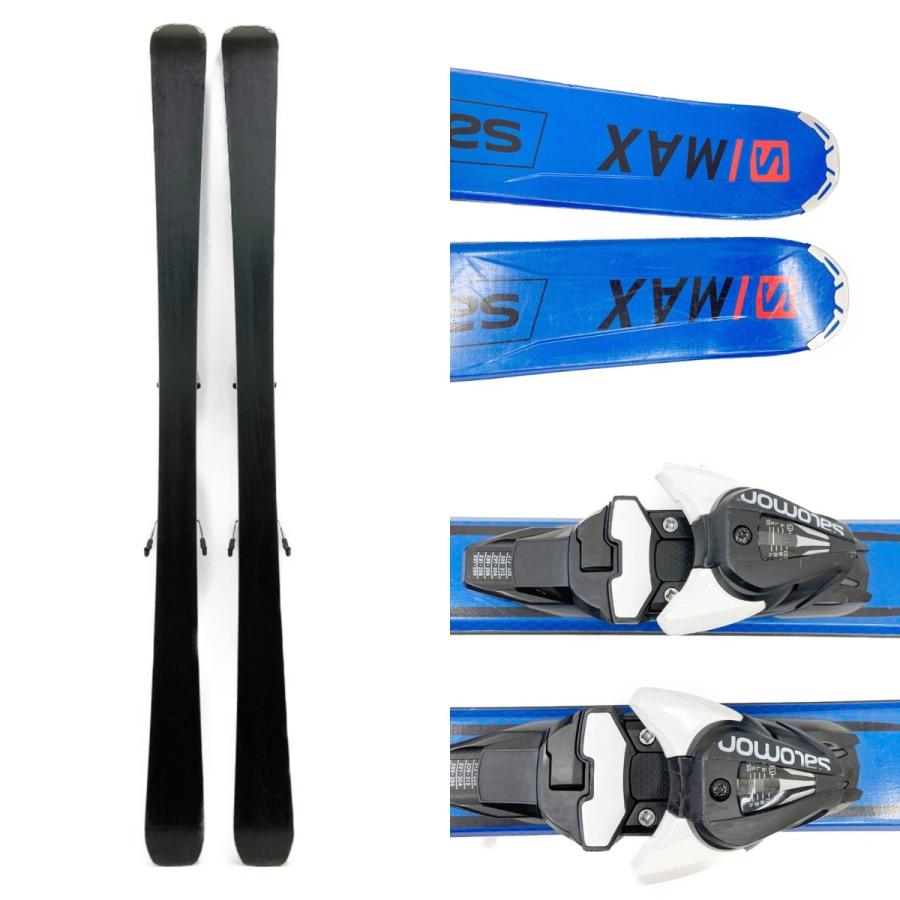 〇〇 SALOMON サロモン S MAX SX 19-20モデル ブルー 165cm 現状渡し