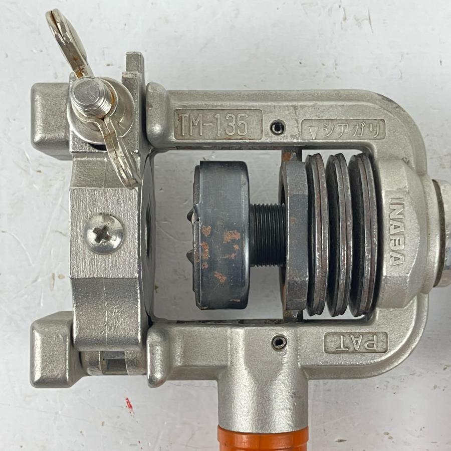 ЗЗ INABA DENKO ロングフレキツバ出し機 ツバ出し工具 配管 カセット