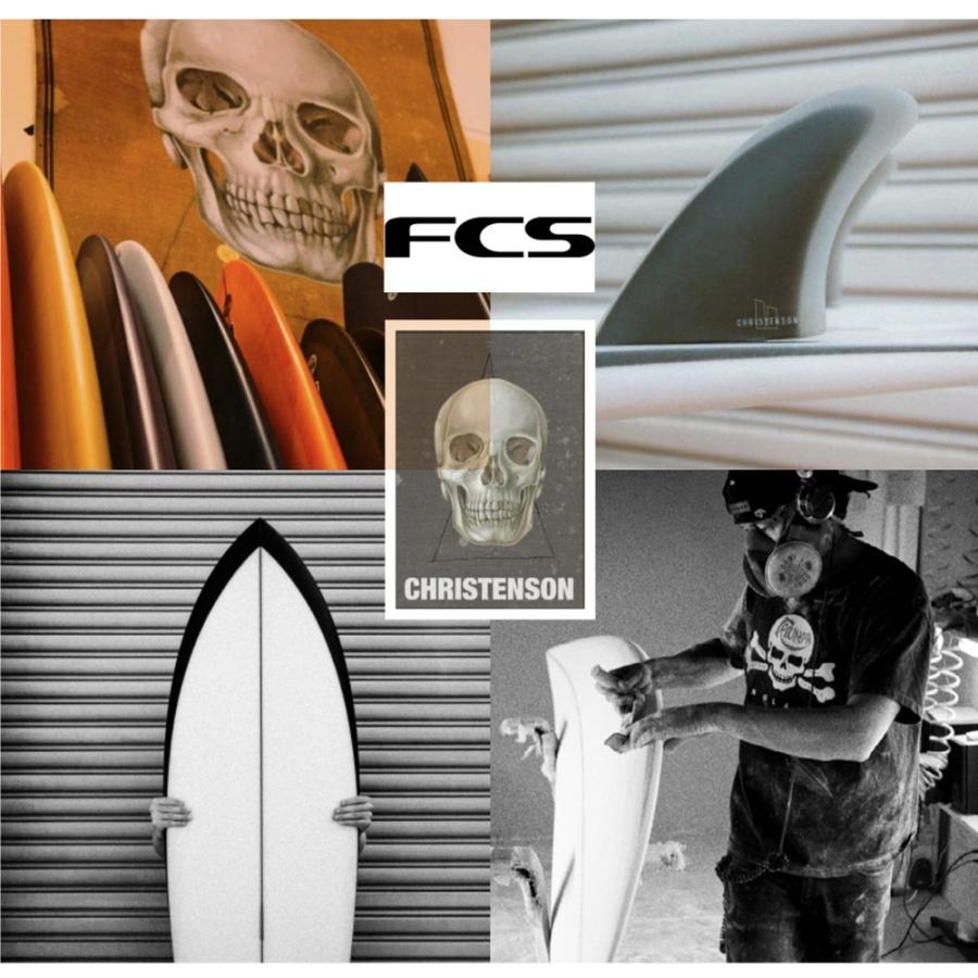 FCS FCS2 クリステンソン キール ツイン FCS 2 Christenson Keel 2枚