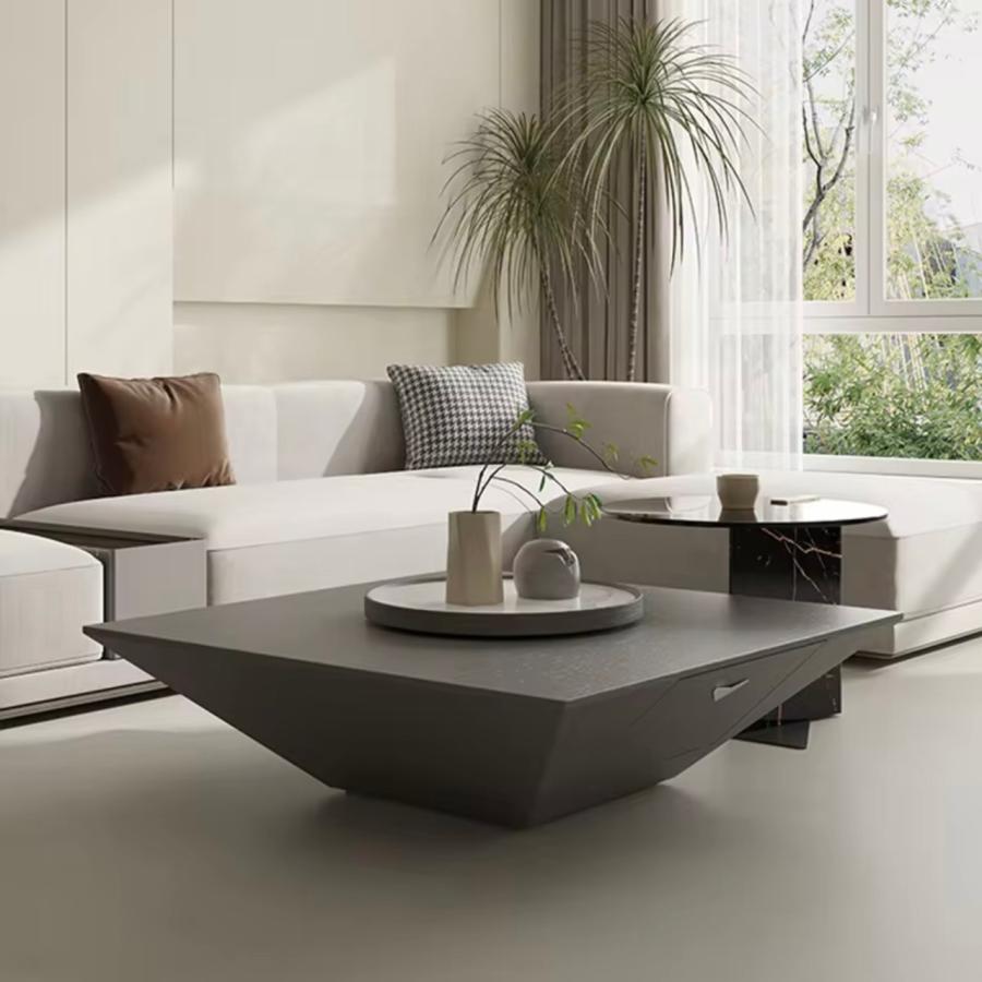 ローテーブル W800 D800 H350 3色 テーブル ラグジュアリー家具 ホテル