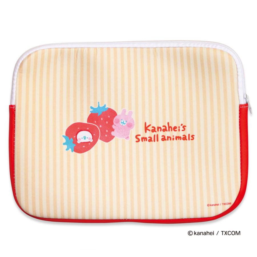 ドリーム マルチケース／いちご カナヘイの小動物 ノートパソコン iPad