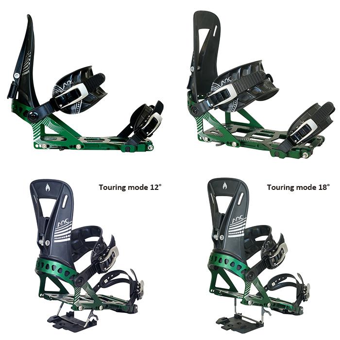 Spark R&D ARC ST splitboard bindings Tesla T1システム / スプリット
